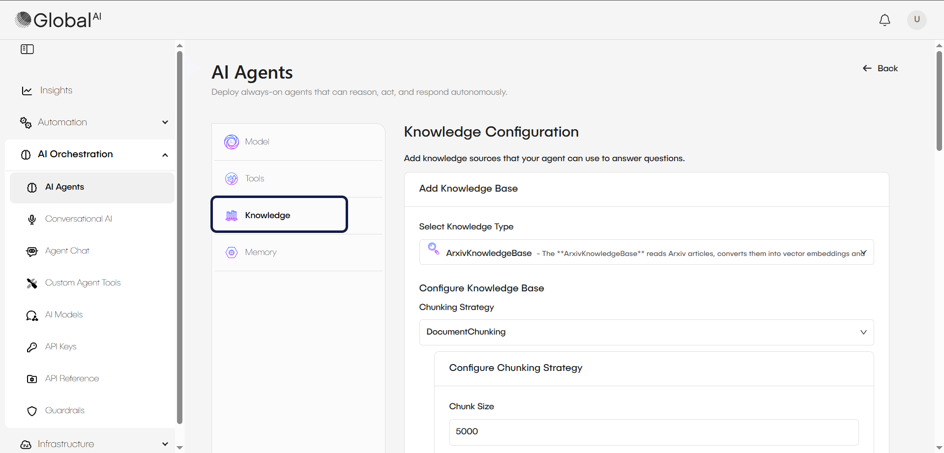 AI Agents knowledge base selection